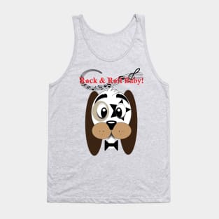 Rock & Roll Dog Tank Top